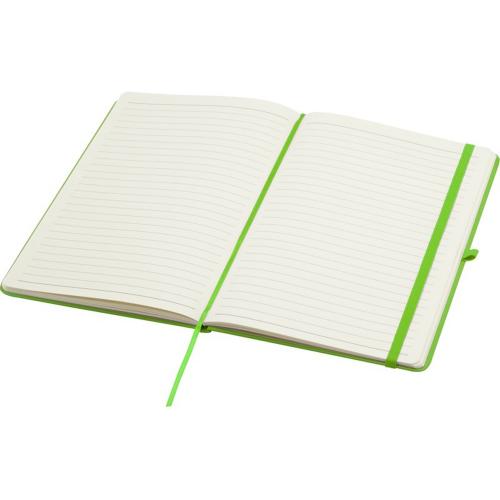 Блокнот Spectrum Plus формата A5 в твердой обложке - Зеленый лайм; - купить именные сувениры в Воронеже
