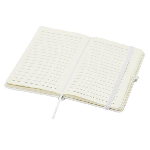 Блокнот Spectrum Plus формата A6 в твердой обложке - Белый; - купить именные сувениры в Воронеже