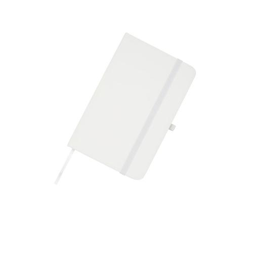 Блокнот Spectrum Plus формата A6 в твердой обложке - Белый; - купить подарки с логотипом в Воронеже