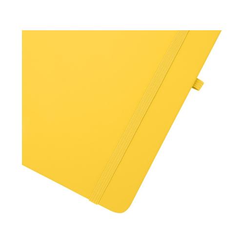 Блокнот Spectrum Plus формата A6 в твердой обложке - Желтый; - купить подарки с логотипом в Воронеже