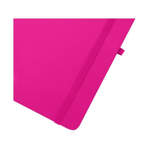 Блокнот Spectrum Plus формата A6 в твердой обложке - Розовый; - купить подарки с логотипом в Воронеже