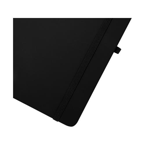 Блокнот Spectrum Plus формата A6 в твердой обложке - сплошной черный; - купить подарки с логотипом в Воронеже