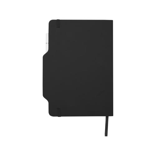 Nexus блокнот формата А5 в твердой обложке с ручкой и карандашом - сплошной черный; - купить необычные сувениры в Воронеже