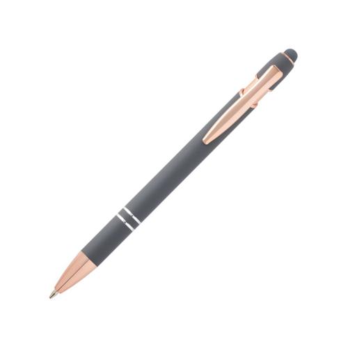 Nanna шариковая ручка с отделкой из розового золота - Twilight Grey (синие чернила)