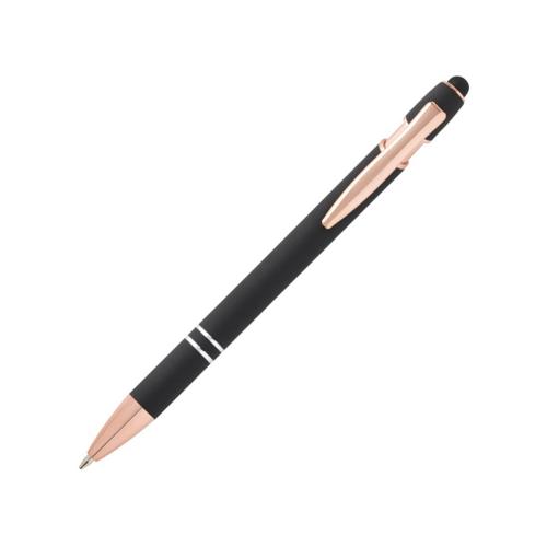 Nanna шариковая ручка с отделкой из розового золота - сплошной черный (синие чернила)