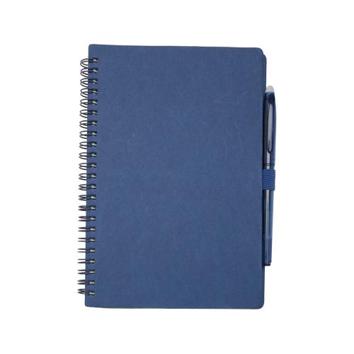 Slate многоразовый набор из блокнота в мягкой обложке и ручки - Темно - синий; - купить необычные подарки в Воронеже