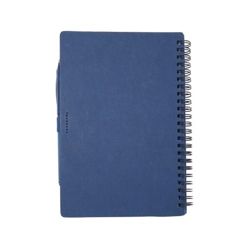 Slate многоразовый набор из блокнота в мягкой обложке и ручки - Темно - синий; - купить необычные сувениры в Воронеже