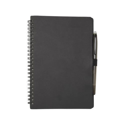 Slate многоразовый набор из блокнота в мягкой обложке и ручки - сплошной черный; - купить необычные подарки в Воронеже