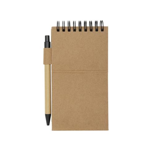 Flipper липкий блокнот с шариковой ручкой - Натуральный; - купить необычные сувениры в Воронеже