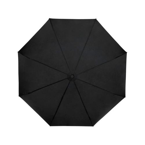 Birgit, складной ветроустойчивой зонт диаметром 21 дюйм из переработанного ПЭТ; - купить необычные подарки в Воронеже