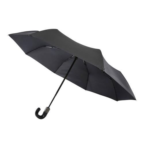 Montebello 21-дюймовый складной зонт с автоматическим открытием/закрытием и изогнутой ручкой; - купить бизнесс-сувениры в Воронеже