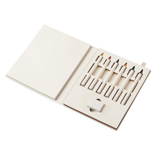 Набор цветных карандашей и листочков для рисования из молочной бумаги Artify; - купить необычные подарки в Воронеже