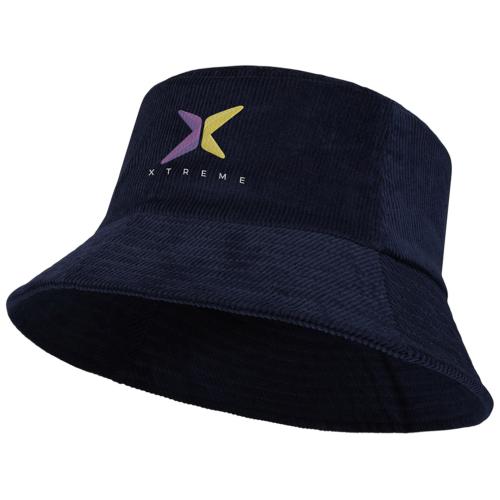 Панама Howson из переработанного вельвета - Темно - синий; - купить именные сувениры в Воронеже