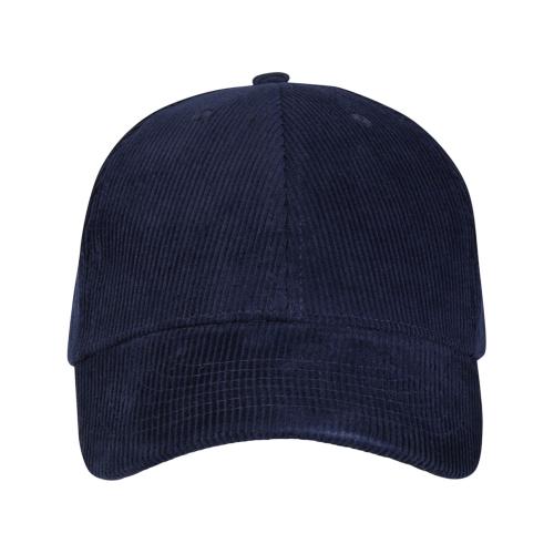 Hutton 6-панельная бейсболка из переработанного хлопка - Темно - синий; - купить необычные подарки в Воронеже