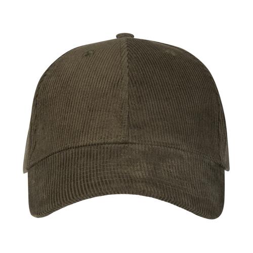 Hutton 6-панельная бейсболка из переработанного хлопка - Зеленый лесной; - купить необычные подарки в Воронеже