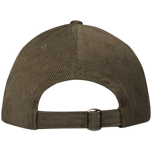 Hutton 6-панельная бейсболка из переработанного хлопка - Зеленый лесной; - купить необычные сувениры в Воронеже