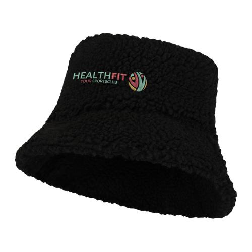 Панама Baru  из шерпа - Сплошной черный; - купить именные сувениры в Воронеже