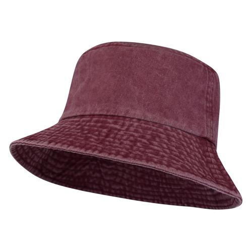 Панама Mitica стираная - Бургунди