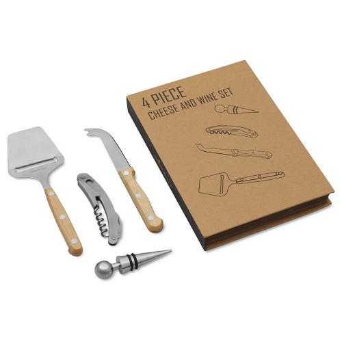 Подарочный набор для вина и сыра Reze из 4 предметов; - купить необычные подарки в Воронеже