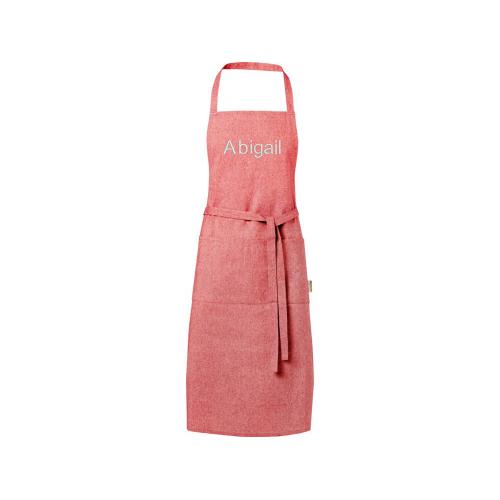 Pheebs 200 g/m2 recycled cotton apron; - купить подарки с логотипом в Воронеже