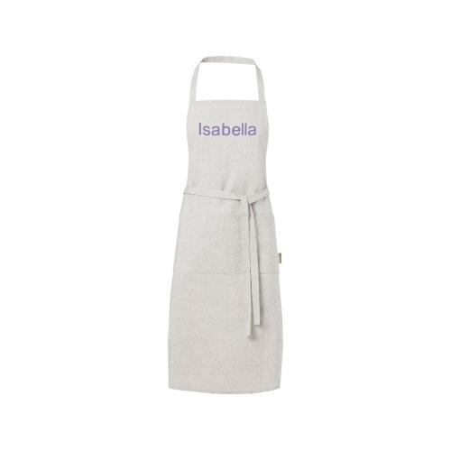 Pheebs 200 g/m2 recycled cotton apron; - купить подарки с логотипом в Воронеже