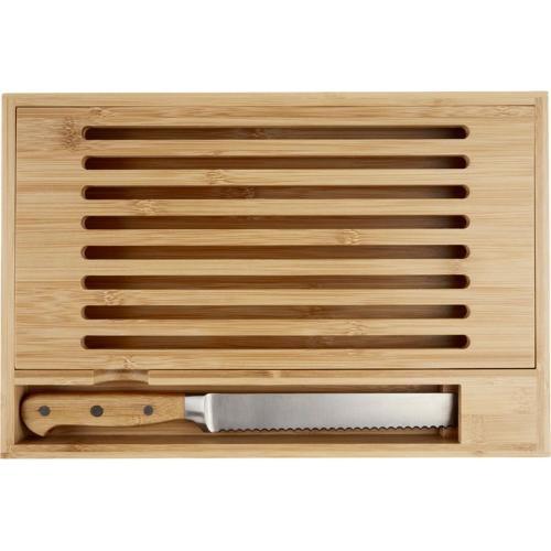 Бамбуковая разделочная доска с ножом Pao; - купить необычные подарки в Воронеже