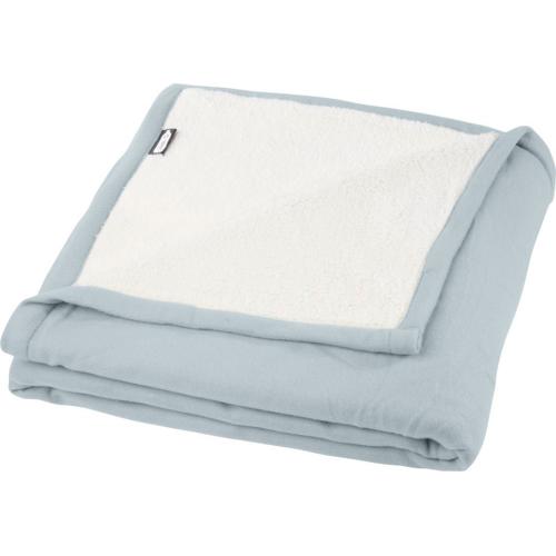 Плед Marigold из флиса из вторичного ПЭТ и искусственного меха; - купить подарки с логотипом в Воронеже