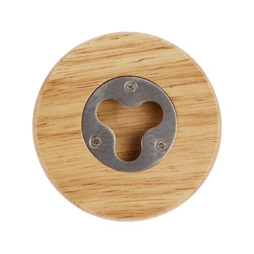 Деревянная подставка с открывалкой для бутылок Scoll; - купить необычные подарки в Воронеже