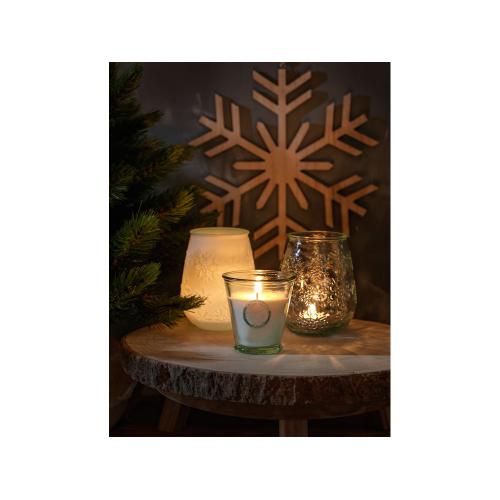 Подставка для чайной свечи Faro из переработанного стекла; - купить подарки с логотипом в Воронеже