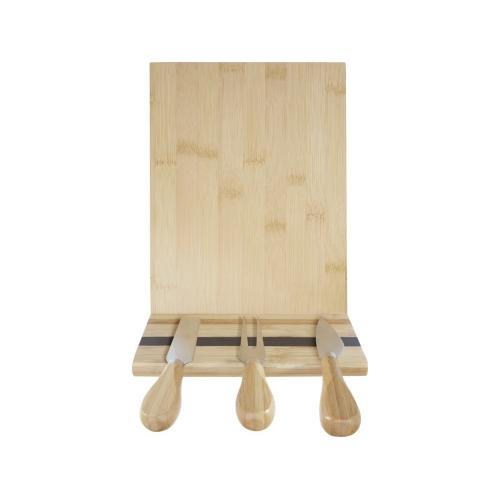 Mancheg Бамбуковая доска для сыра и инструменты; - купить необычные сувениры в Воронеже