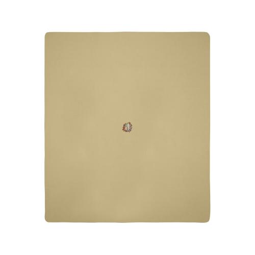 Huggy флисовое одеяло 220x250 см - Бежевый; - купить подарки с логотипом в Воронеже