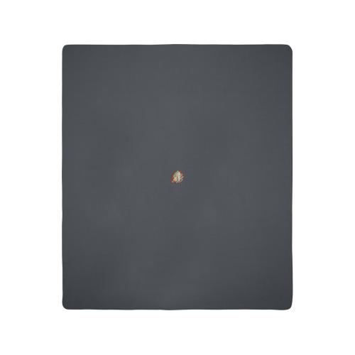 Huggy флисовое одеяло 220x250 см - Серый; - купить подарки с логотипом в Воронеже