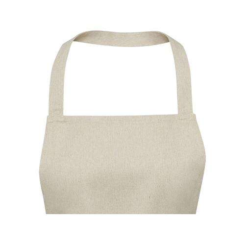 Shara 240 г/м2 Aware™ фартук из переработанного материала - Бежевый; - купить именные сувениры в Воронеже
