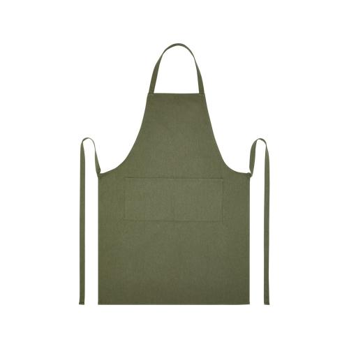 Shara 240 г/м2 Aware™ фартук из переработанного материала - Зеленый; - купить необычные подарки в Воронеже