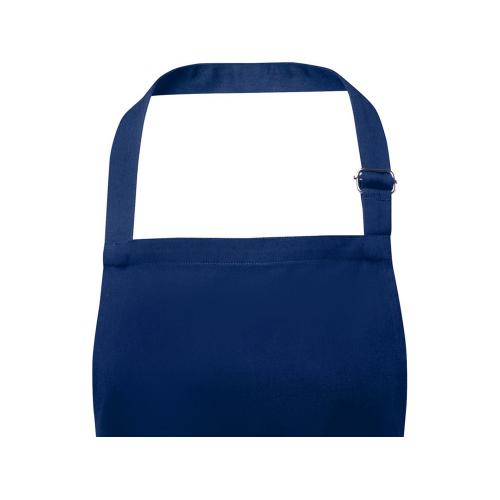 Фартук Andrea плотностью 240 г/м² с регулируемой завязкой на шее - Темно - синий; - купить необычные сувениры в Воронеже