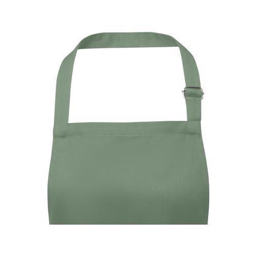 Фартук Andrea плотностью 240 г/м² с регулируемой завязкой на шее - Зеленый яркий; - купить необычные сувениры в Воронеже