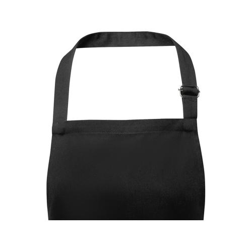 Фартук Andrea плотностью 240 г/м² с регулируемой завязкой на шее - сплошной черный; - купить необычные сувениры в Воронеже