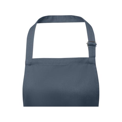 Фартук Andrea плотностью 240 г/м² с регулируемой завязкой на шее - Hale Blue; - купить необычные сувениры в Воронеже