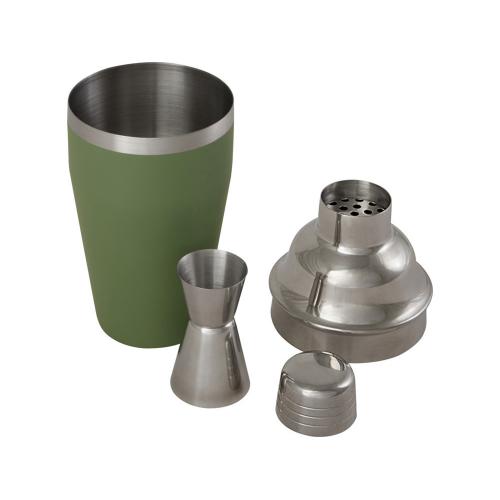 Шейкер для коктейлей Gaudie из переработанной нержавеющей стали; - купить подарки с логотипом в Воронеже