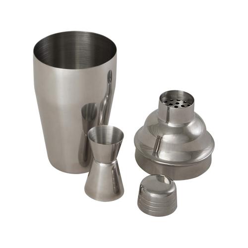 Шейкер для коктейлей Gaudie из переработанной нержавеющей стали; - купить подарки с логотипом в Воронеже