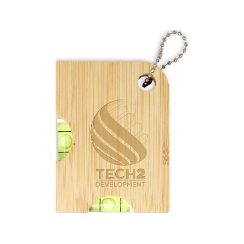 Levo бамбуковая открывалка для бутылок с уровнем - Натуральный; - купить необычные сувениры в Воронеже