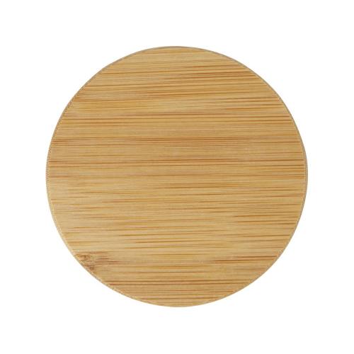 Чайник Zen с ситечком и бамбуковой крышкой - Прозрачный; - купить необычные подарки в Воронеже