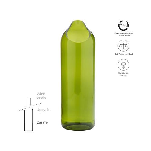 Originalhome ваза-бутылка - Зеленый; - купить необычные подарки в Воронеже