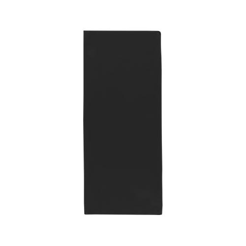 Lucas спортивное полотенце из переработанного полиэстера 30х80 см - сплошной черный; - купить необычные сувениры в Воронеже