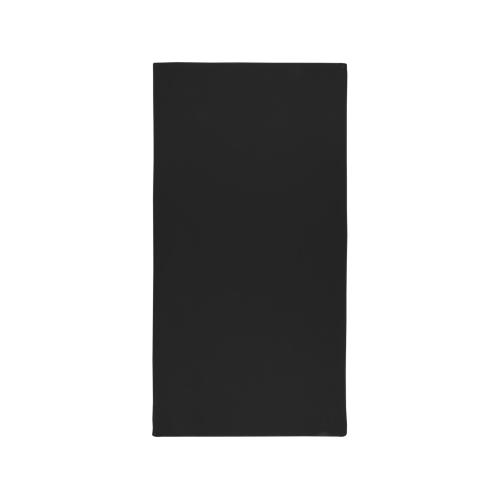 Lucas спортивное полотенце из переработанного полиэстера 50х100 см - сплошной черный; - купить необычные подарки в Воронеже