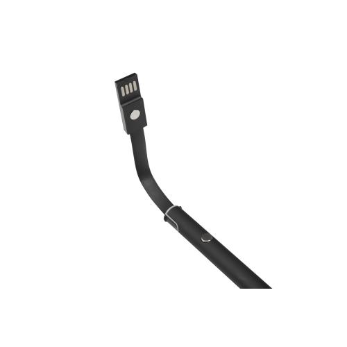 Ручка шариковая с кабелем USB; - купить именные сувениры в Воронеже