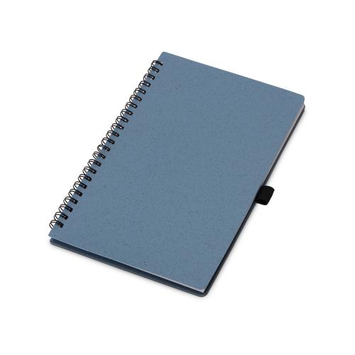 Блокнот А5 Toledo M, синий + ручка шариковая Pianta из пшеничной соломы; - купить необычные подарки в Воронеже