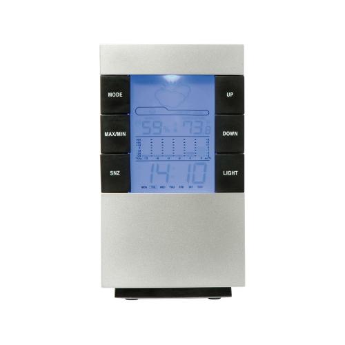 Настольная метеостанция Como с часами-будильником; - купить необычные подарки в Воронеже