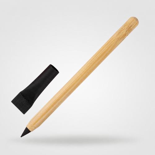 Вечный карандаш из бамбука Recycled Bamboo, черный