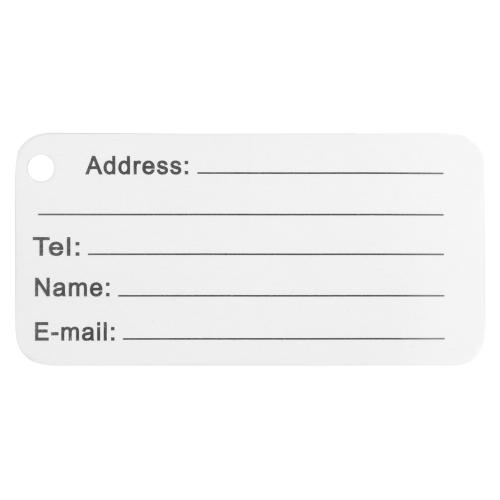 Бирка для багажа Discovery; - купить подарки с логотипом в Воронеже